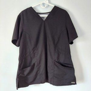 Barco Grey's Anatomy Woman's Size 2X Pocketed Scrub Top